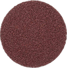 Superior Abrasives - 2" Disc Diam, 36 Grit, Aluminum Oxide Quick Change Disc - Type S Attaching System, Coated, Very Coarse Grade - Industrial Tool & Supply