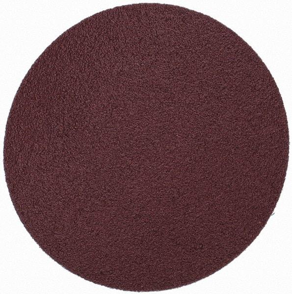 Superior Abrasives - 3" Disc Diam, 120 Grit, Aluminum Oxide Quick Change Disc - Type R Attaching System, Coated, Fine Grade - Industrial Tool & Supply
