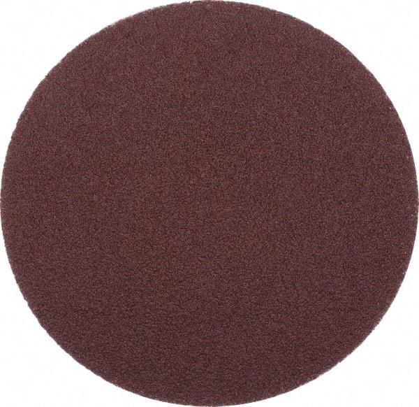 Superior Abrasives - 3" Disc Diam, 80 Grit, Aluminum Oxide Quick Change Disc - Type R Attaching System, Coated, Medium Grade - Industrial Tool & Supply