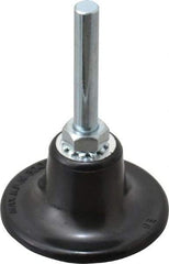 Value Collection - 2" Diam Quick-Change Type S Disc Backing Pad - 1/4" Shank Diam, 25,000 RPM - Industrial Tool & Supply