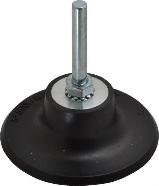 Value Collection - 3" Diam Quick-Change Type S Disc Backing Pad - Industrial Tool & Supply