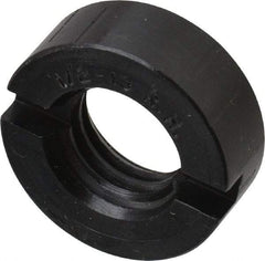 Sopko - 7/8" Diam Grinding Wheel Spindle Slotted Nut - 1/2-13 Thread Size, Right Handed, 5/16" Thick - Industrial Tool & Supply