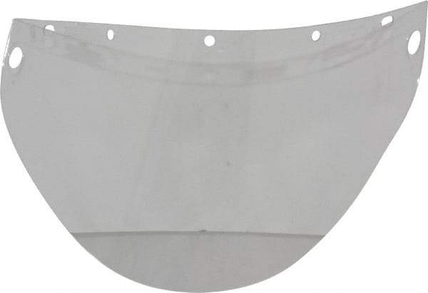 North - Scratch Resistant Clear Propionate Welding Window - 9-3/4" High x 19" Wide x 0.06" Thick - Industrial Tool & Supply