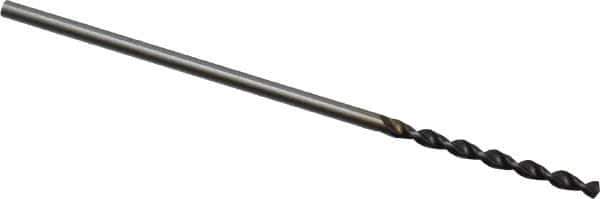 Accupro - #59 130° Cobalt Jobber Drill - TiAlN Finish, Right Hand Cut, Parabolic Flute, Straight Shank, 1-11/32" OAL, Split Point - Industrial Tool & Supply