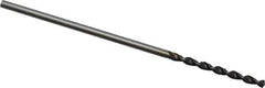 Accupro - #59 130° Cobalt Jobber Drill - TiAlN Finish, Right Hand Cut, Parabolic Flute, Straight Shank, 1-11/32" OAL, Split Point - Industrial Tool & Supply
