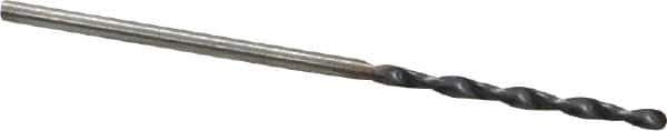 Accupro - #56 130° Cobalt Jobber Drill - TiAlN Finish, Right Hand Cut, Parabolic Flute, Straight Shank, 1-7/16" OAL, Split Point - Industrial Tool & Supply