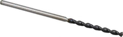 Accupro - #51 130° Cobalt Jobber Drill - TiAlN Finish, Right Hand Cut, Parabolic Flute, Straight Shank, 1-11/16" OAL, Split Point - Industrial Tool & Supply