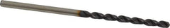 Accupro - #41 130° Cobalt Jobber Drill - TiAlN Finish, Right Hand Cut, Parabolic Flute, Straight Shank, 2-1/4" OAL, Split Point - Industrial Tool & Supply