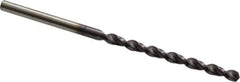 Accupro - 2.7mm 130° Cobalt Jobber Drill - TiAlN Finish, Right Hand Cut, Parabolic Flute, Straight Shank, 2-13/32" OAL, Split Point - Industrial Tool & Supply