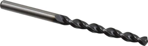Accupro - #1 130° Cobalt Jobber Drill - TiAlN Finish, Right Hand Cut, Parabolic Flute, Straight Shank, 3-21/32" OAL, Split Point - Industrial Tool & Supply
