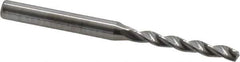Kennametal - 4.2mm 130° Solid Carbide Jobber Drill - Bright Finish, Right Hand Cut, Spiral Flute, Straight Shank, 74mm OAL, Standard Point - Industrial Tool & Supply
