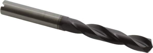 Guhring - 25/64" 140° Solid Carbide Jobber Drill - FIREX Finish, Right Hand Cut, Spiral Flute, Straight Shank, 103mm OAL, SU Point - Industrial Tool & Supply