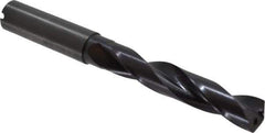 Guhring - 1/2" 140° Solid Carbide Jobber Drill - FIREX Finish, Right Hand Cut, Spiral Flute, Straight Shank, 124mm OAL, SU Point - Industrial Tool & Supply