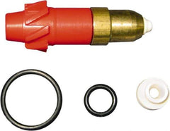 Kranzle - Rotating, Brass, Ceramic, Plastic & Rubber, Pressure Washer Nozzle Repair Kit - 1.14mm Orifice Diam, Red - Industrial Tool & Supply