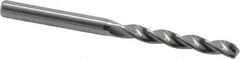 Kennametal - 5.55mm 130° Solid Carbide Jobber Drill - Bright Finish, Right Hand Cut, Spiral Flute, Straight Shank, 82mm OAL, Standard Point - Industrial Tool & Supply