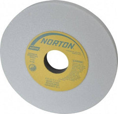 Norton - 6" Diam x 1-1/4" Hole x 1/2" Thick, K Hardness, 60 Grit Surface Grinding Wheel - Aluminum Oxide, Type 1, Medium Grade, 4,140 Max RPM, Vitrified Bond, No Recess - Industrial Tool & Supply