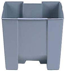 Rubbermaid - 7.125 Gal Rectangle Plastic Rigid Trash Can Liner - 14-3/8" Long x 11-3/4" Wide x 13-1/4" High, Compatible with Container Series 6143 - Industrial Tool & Supply