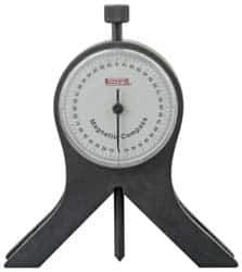 SPI - 9 Inch Long Blade, 360° Max Measurement, 1° Dial Graduation, Protractor - Accuracy Up to 3 Min - Industrial Tool & Supply