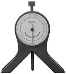 SPI - 9 Inch Long Blade, 360° Max Measurement, 1° Dial Graduation, Protractor - Accuracy Up to 3 Min - Industrial Tool & Supply