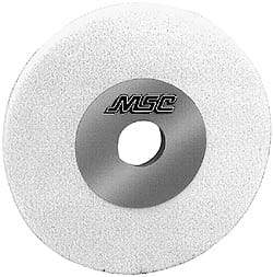 Grier Abrasives - 7" Diam x 1-1/4" Hole x 1/4" Thick, K Hardness, 80 Grit Surface Grinding Wheel - Aluminum Oxide, Type 1, Medium Grade, 3,600 Max RPM, Vitrified Bond, No Recess - Industrial Tool & Supply
