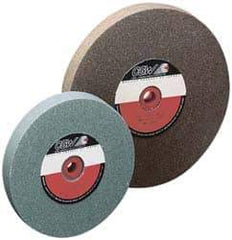 Camel Grinding Wheels - 80 Grit Silicon Carbide Bench & Pedestal Grinding Wheel - 10" Diam x 1-1/4" Hole x 1" Thick, 2483 Max RPM, I Hardness, Medium Grade , Vitrified Bond - Industrial Tool & Supply