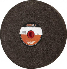 Camel Grinding Wheels - 36 Grit Aluminum Oxide Bench & Pedestal Grinding Wheel - 14" Diam x 1-1/2" Hole x 2" Thick, 1773 Max RPM, O Hardness, Very Coarse Grade , Vitrified Bond - Industrial Tool & Supply