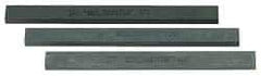 Made in USA - 240 Grit Silicon Carbide Rectangular Polishing Stone - Very Fine Grade, 1/2" Wide x 6" Long x 1/4" Thick - Industrial Tool & Supply