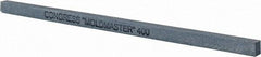 Made in USA - 400 Grit Silicon Carbide Square Polishing Stone - Super Fine Grade, 1/4" Wide x 6" Long x 1/4" Thick - Industrial Tool & Supply