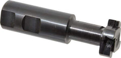 Cutting Tool Technologies - 1-1/4" Cutting Diam x 31/64" Cutting Width, 4 Cutter Inserts, 1" Shank Diam, Indexable T-Slot Cutter - Insert Style 1312-030, 2 Flutes - Industrial Tool & Supply