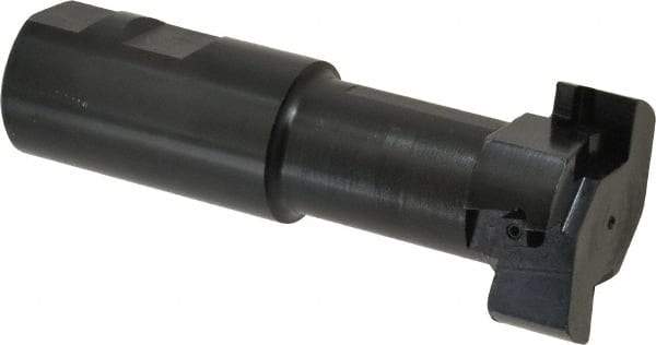 Cutting Tool Technologies - 1-27/32" Cutting Diam x 53/64" Cutting Width, 4 Cutter Inserts, 1-1/4" Shank Diam, Indexable T-Slot Cutter - Insert Style 1500-030, 2 Flutes - Industrial Tool & Supply