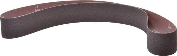 Norton - 2" Wide x 48" OAL, 80 Grit, Aluminum Oxide Abrasive Belt - Aluminum Oxide, Medium, Coated, X Weighted Cloth Backing, Series R228 - Industrial Tool & Supply