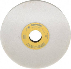 Norton - 7" Diam x 1-1/4" Hole x 3/4" Thick, I Hardness, 46 Grit Surface Grinding Wheel - Aluminum Oxide, Type 5, Coarse Grade, 3,600 Max RPM, Vitrified Bond, One-Side Recess - Industrial Tool & Supply