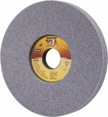 Norton - 7" Diam x 1-1/4" Hole x 3/4" Thick, K Hardness, 60 Grit Surface Grinding Wheel - Aluminum Oxide, Type 5, Medium Grade, 3,600 Max RPM, Vitrified Bond, One-Side Recess - Industrial Tool & Supply