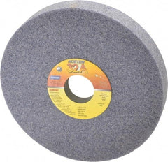 Norton - 7" Diam x 1-1/4" Hole x 1" Thick, I Hardness, 46 Grit Surface Grinding Wheel - Aluminum Oxide, Type 5, Coarse Grade, 3,600 Max RPM, Vitrified Bond, One-Side Recess - Industrial Tool & Supply
