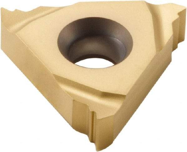 Seco - 22ER External Right Hand 6 UN Laydown Threading Insert - Grade CP500, TiAlN/TiN Coated Carbide, 12.7mm Inscribed Circle - Industrial Tool & Supply