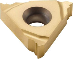 Seco - 22ER External Right Hand 6 UN Laydown Threading Insert - Grade CP500, TiAlN/TiN Coated Carbide, 12.7mm Inscribed Circle - Industrial Tool & Supply