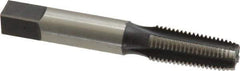 Reiff & Nestor - 1/16-27 NPT Thread, 4 Flute Standard Pipe Tap - 2-1/8" OAL, 11/16" Thread Length, 5/16" Shank Diam, Bright Finish, High Speed Steel - Exact Industrial Supply