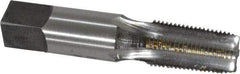 Reiff & Nestor - 1/8-27 NPT Thread, 4 Flute Standard Pipe Tap - 2-1/8" OAL, 3/4" Thread Length, 7/16" Shank Diam, Bright Finish, High Speed Steel - Exact Industrial Supply
