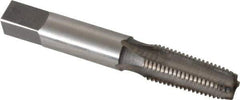 Reiff & Nestor - 1/16-27 NPTF Thread, 4 Flute Standard Pipe Tap - 2-1/8" OAL, 11/16" Thread Length, 5/16" Shank Diam, Bright Finish, High Speed Steel - Exact Industrial Supply
