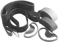 3M - 37" Wide x 75" OAL, 80 Grit, Aluminum Oxide Abrasive Belt - Aluminum Oxide, Medium, Coated, X Weighted Cloth Backing, Series 341D - Industrial Tool & Supply
