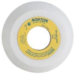 Norton - 4" Diam, 1-1/4" Hole Size, 1-1/2" Overall Thickness, 46 Grit, Type 11 Tool & Cutter Grinding Wheel - Coarse Grade, Aluminum Oxide, K Hardness, Vitrified Bond, 5,730 RPM - Industrial Tool & Supply