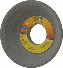 Norton - 4" Diam, 1-1/4" Hole Size, 1-1/2" Overall Thickness, 80 Grit, Type 11 Tool & Cutter Grinding Wheel - Medium Grade, Aluminum Oxide, K Hardness, Vitrified Bond, 5,730 RPM - Industrial Tool & Supply