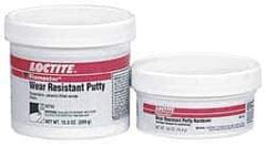 Loctite - 1 Lb Kit Gray Epoxy Resin Putty - -20 to 225°F Operating Temp, 6 hr Full Cure Time, Series 135 - Industrial Tool & Supply