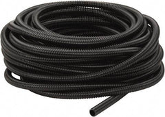 Hubbell Wiring Device-Kellems - 1/2" Trade Size, 100' Long, Flexible Liquidtight Conduit - PVC, 16.1mm ID, Black - Industrial Tool & Supply