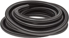 Hubbell Wiring Device-Kellems - 1-1/2" Trade Size, 50' Long, Flexible Liquidtight Conduit - PVC, 40.3mm ID, Black - Industrial Tool & Supply