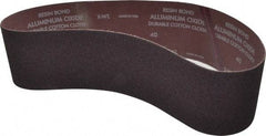 Norton - 4" Wide x 36" OAL, 40 Grit, Aluminum Oxide Abrasive Belt - Aluminum Oxide, Coarse, Coated, X Weighted Cloth Backing, Series R228 - Industrial Tool & Supply