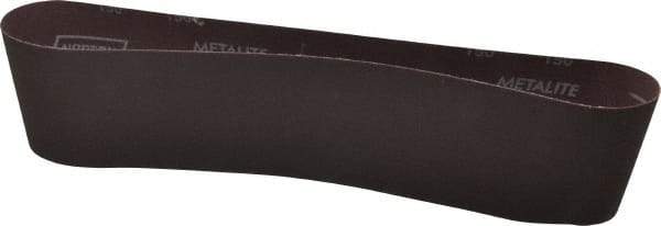 Norton - 4" Wide x 36" OAL, 150 Grit, Aluminum Oxide Abrasive Belt - Aluminum Oxide, Very Fine, Coated, X Weighted Cloth Backing, Series R228 - Industrial Tool & Supply