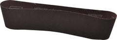 Norton - 4" Wide x 36" OAL, 150 Grit, Aluminum Oxide Abrasive Belt - Aluminum Oxide, Very Fine, Coated, X Weighted Cloth Backing, Series R228 - Industrial Tool & Supply