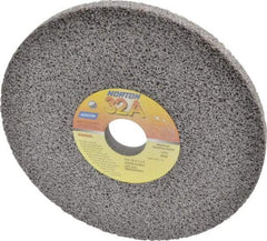 Norton - 8" Diam x 1-1/4" Hole x 1/2" Thick, H Hardness, 46 Grit Surface Grinding Wheel - Aluminum Oxide, Type 1, Coarse Grade, 3,600 Max RPM, Vitrified Bond, No Recess - Industrial Tool & Supply