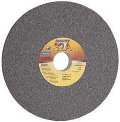 Grier Abrasives - 7" Diam x 1-1/4" Hole x 1/2" Thick, H Hardness, 60 Grit Surface Grinding Wheel - Aluminum Oxide, Type 1, Medium Grade, 3,600 Max RPM, Vitrified Bond, No Recess - Industrial Tool & Supply